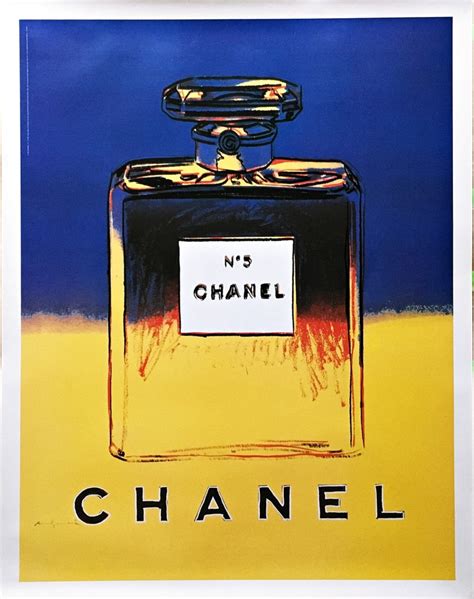 chanel n 5 andy warho|Chanel no 5 painting.